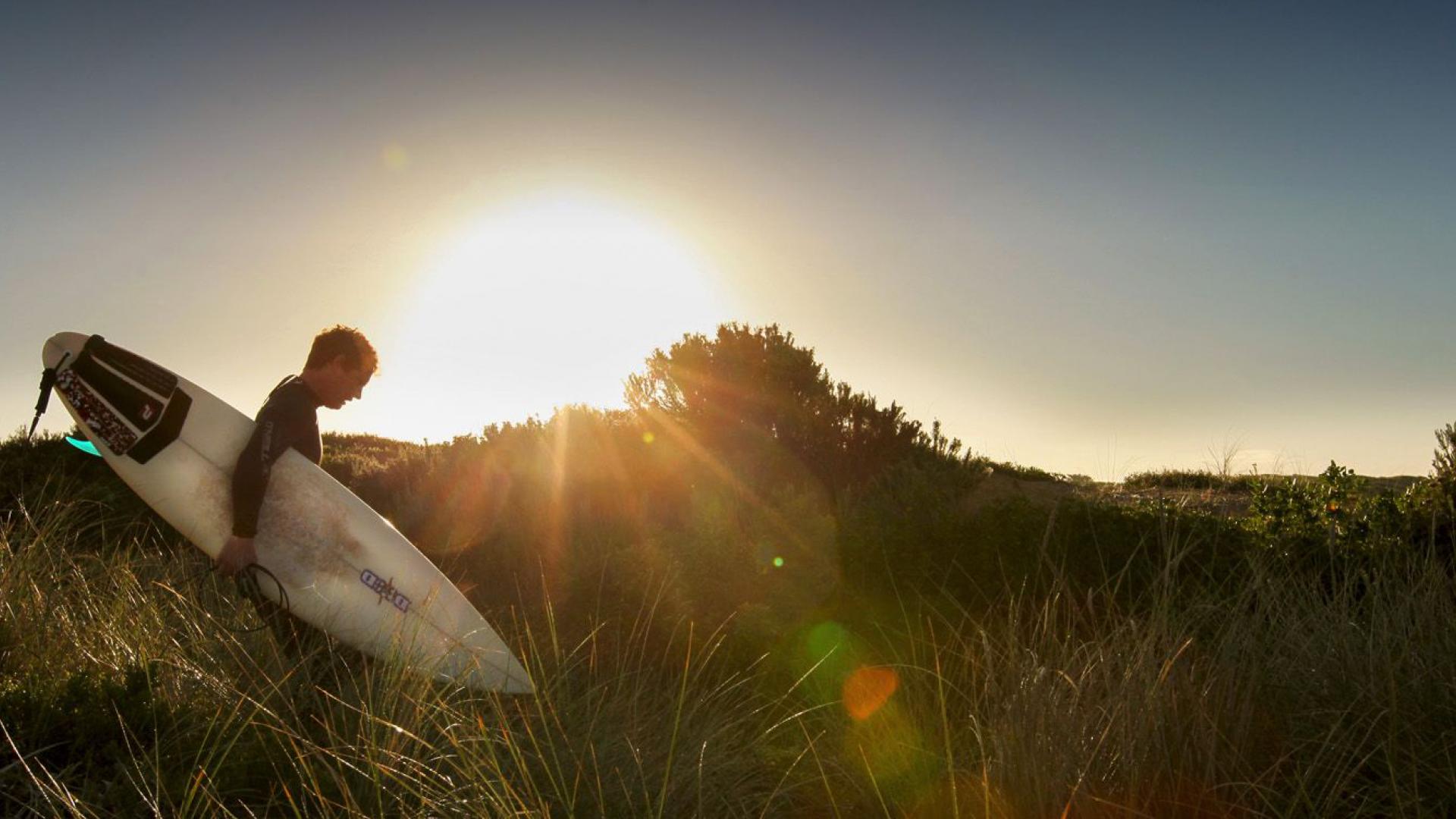 surfing